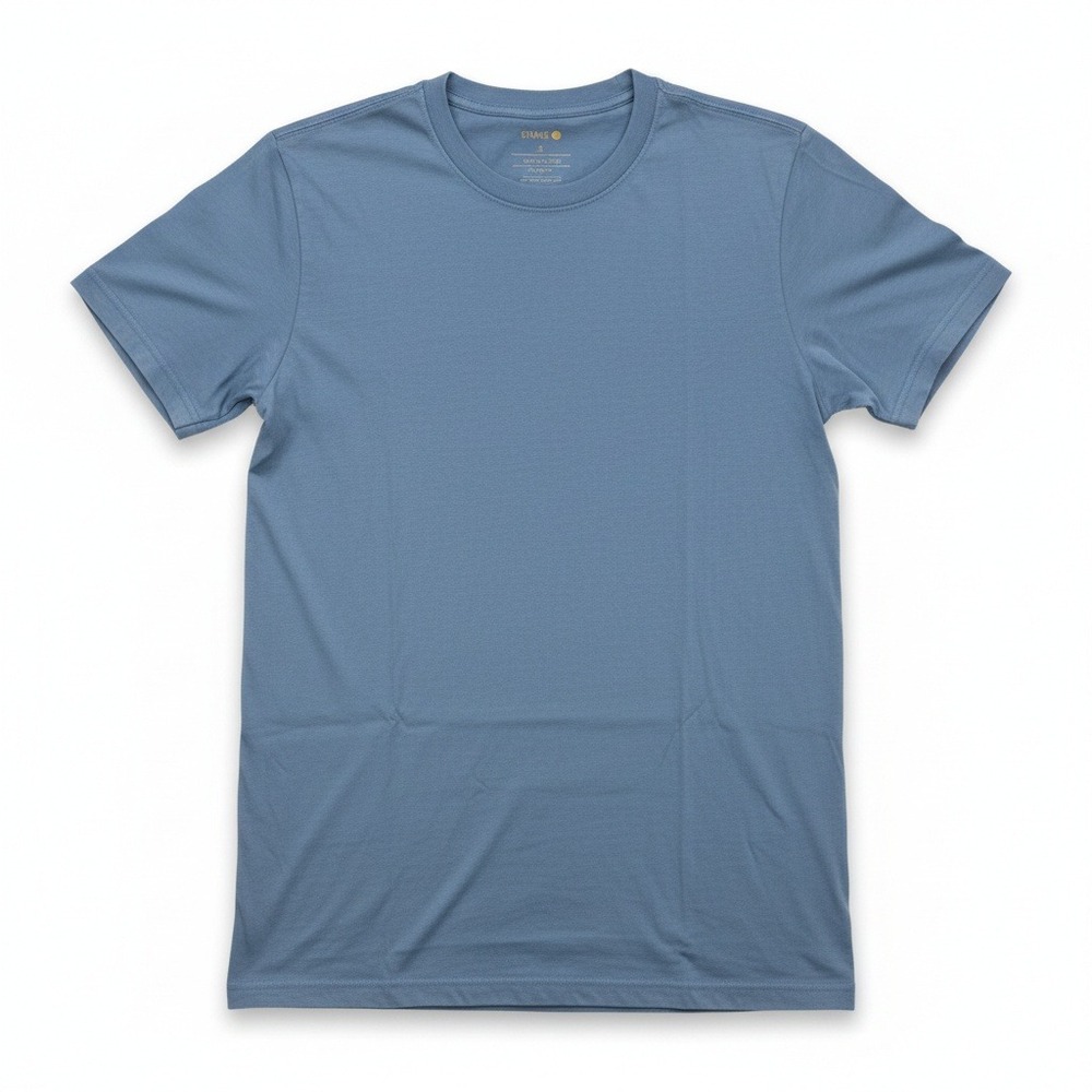 Stance Shirt‎ Men Small Butterblend Crew Neck T Shirt Blue Spring Streetwear